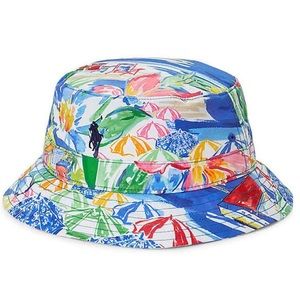 Polo by Ralph Lauren Tropical Print Bucket Hat.